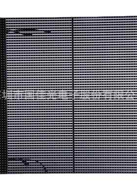 国佳P15.625室外LED格栅屏led镂空显示屏防水透明屏防风透明显示