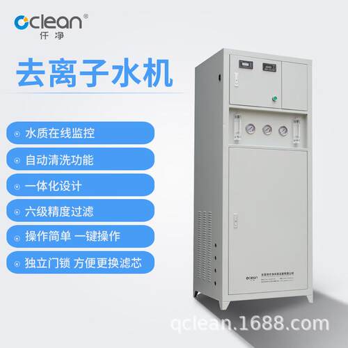 100-300L/H去离子水机全自动节能型设计可自动清洗延长使用寿命