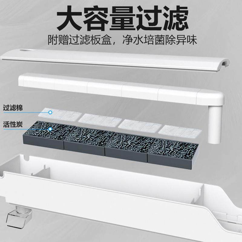 金利佳过滤器套装三合一潜水泵过滤盒水族箱上滤静音鱼缸白过滤槽,宠物/宠物食品及用品,桌面缸,淘宝优惠券,粉丝福利购,淘宝优惠卷