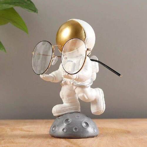 Astronaut Glasses Holder Resin Eyeglasses Display Stand