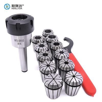 英制MT2-ER32-11PCS英制套装3/8后尾螺纹英制筒夹