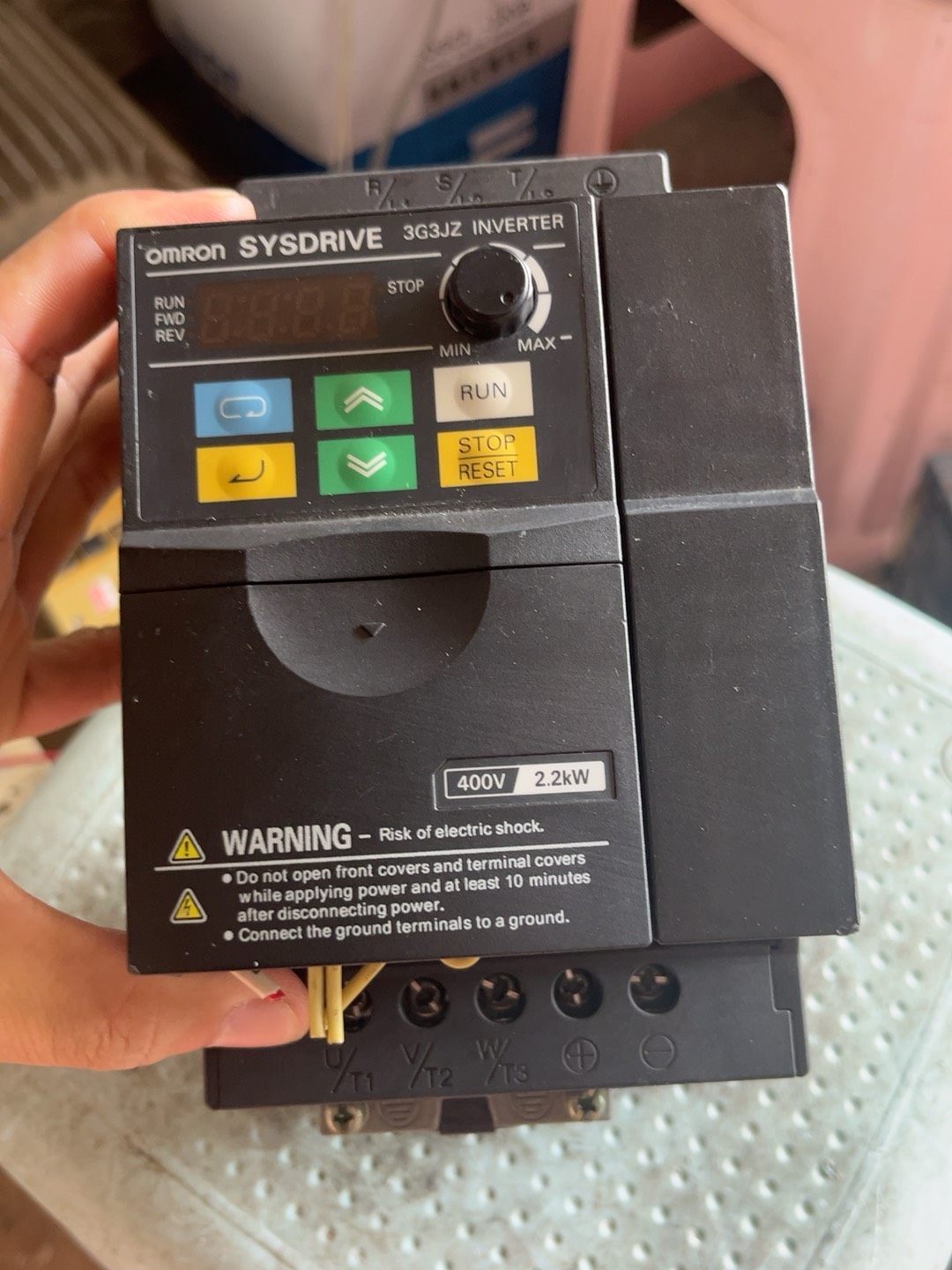 拆机二手欧姆龙变频器2.2千瓦