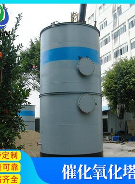 商用催化氧化塔设备 铁碳微电解反应器 超声波清洗废水处理设备