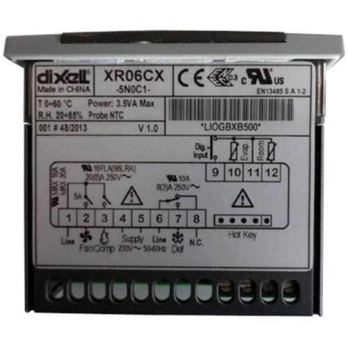 dixell/帝思Eclass-CX制冷电子温度控制器XR06CX-5N0C0 5N0C1