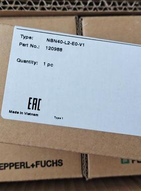 倍加福P+F电感式传感器NBN40-L2-E0-V1接近开关全系列产品可订货