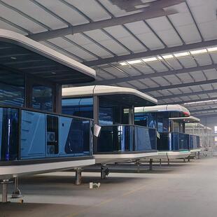 网红集装箱房工地临时住人集成房屋快拼防火集装箱房活动板房民宿