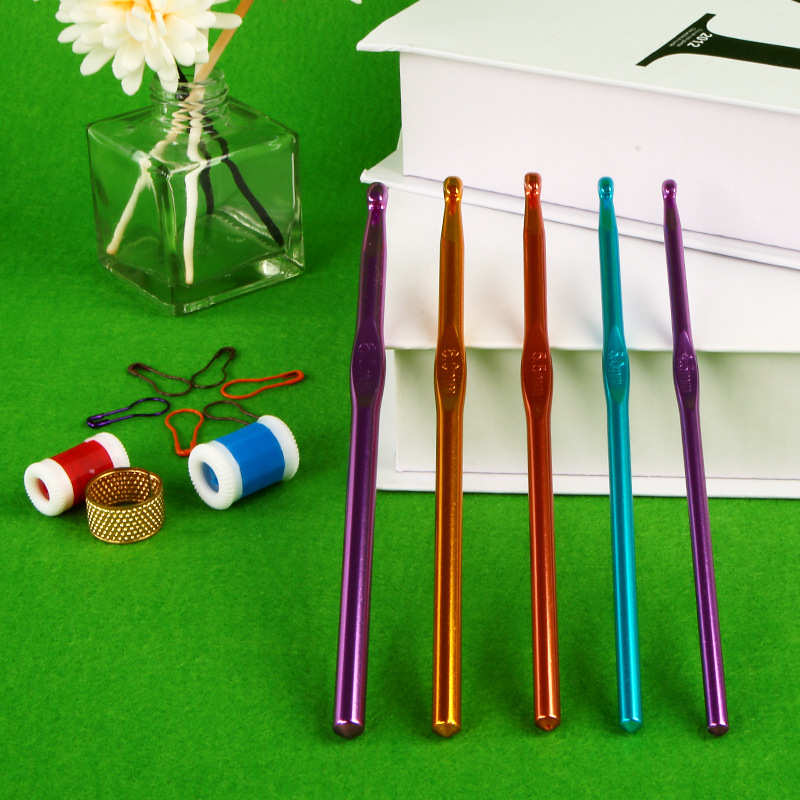 127件套钩针套装 DIY手工编织针线包含毛线 初学者钩针全套工具