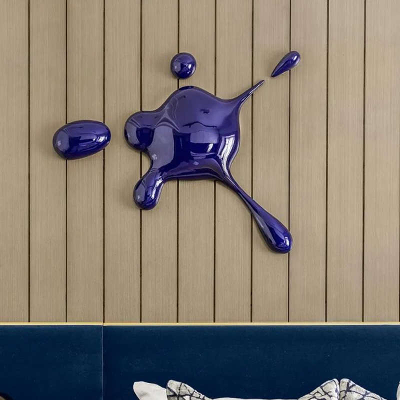 背景墙面玄关立体装饰画客厅卧室床头过道挂画现代简约设计师油画图片