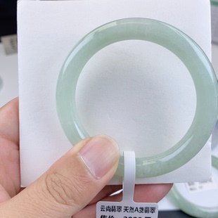 缅甸A货翡翠手镯放漏