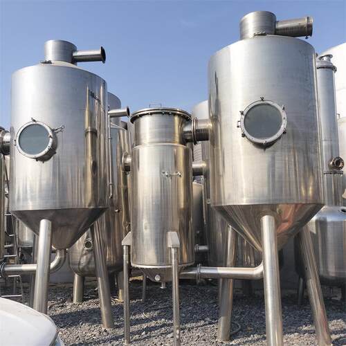 供应二手工业浓缩蒸发器 立式废水处理设备 废水蒸发器