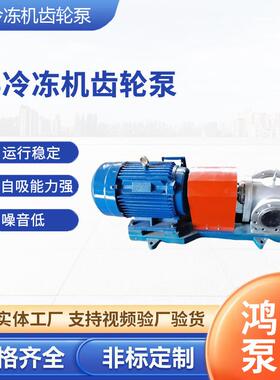 LB10 20 25冷冻机齿轮专用泵电动圆弧油泵润滑油冰机冷冻机专用泵