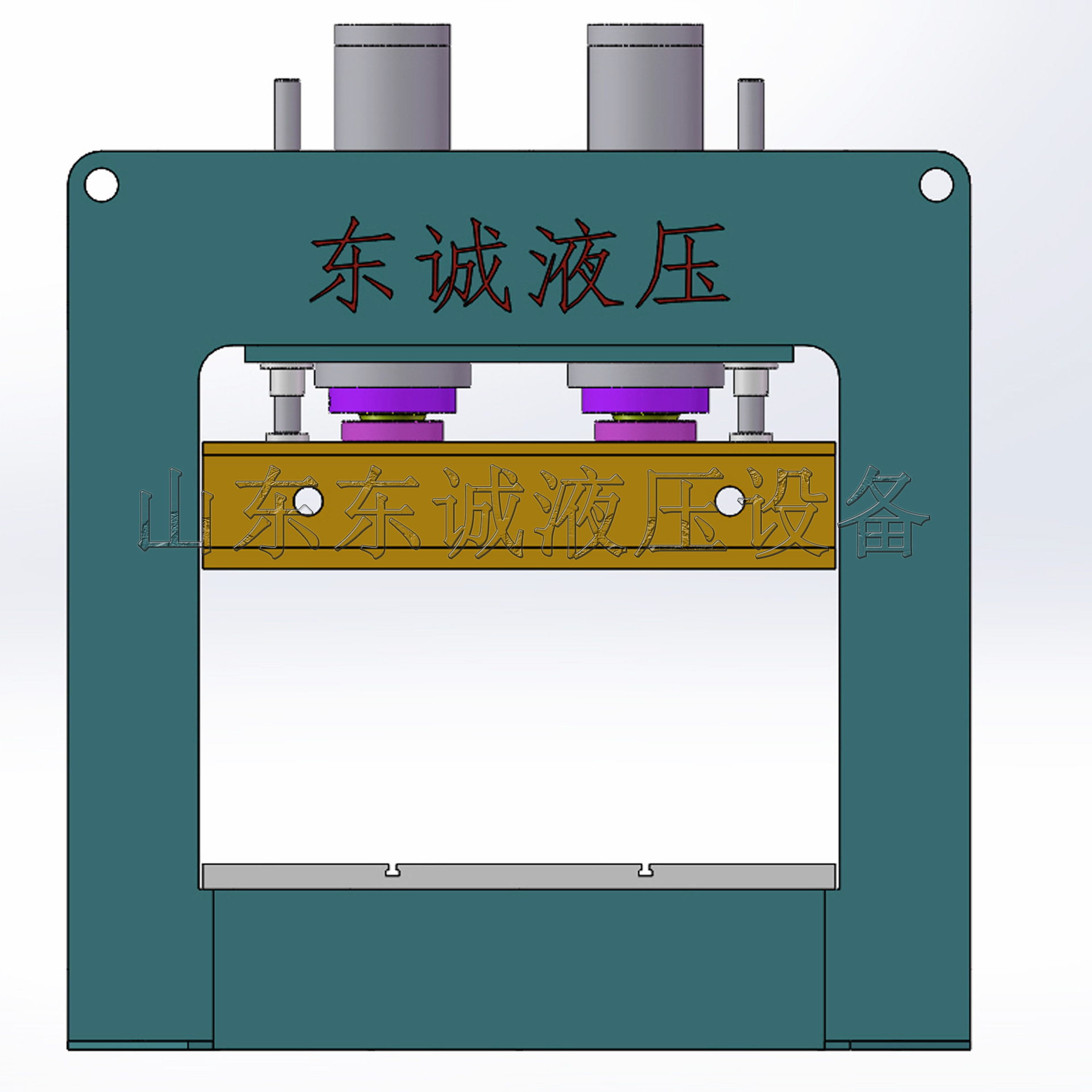 东诚直销100吨龙门液压机 双缸200吨龙门液压机 315吨龙门压力机
