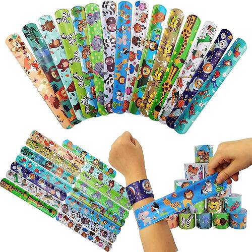 10/40 Pcs Snap Bracelets - Pinata Toy Loot/Party Bag Fillers