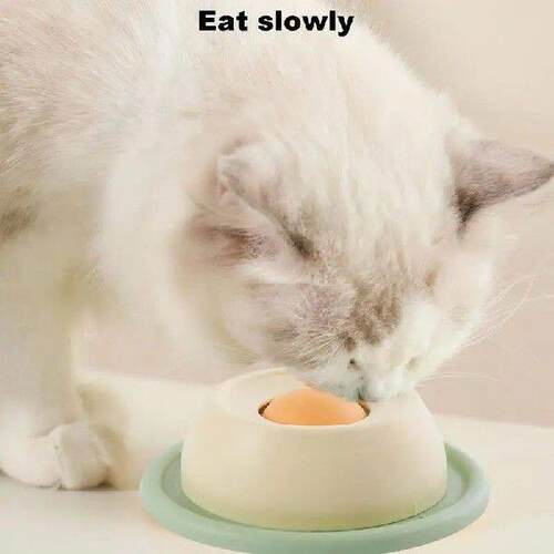 Licking Plate For Dogs Interactive Slow Feeder Rotating