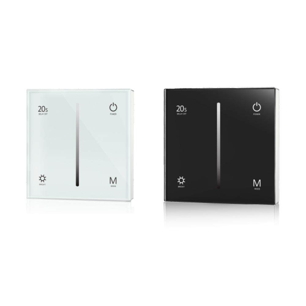 S1-T 220V200W 110V 100W 拨码前后切86型钢化触摸 可控硅调光器