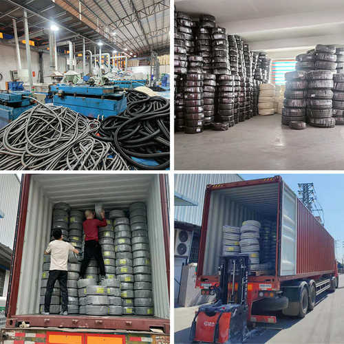 可黑色波纹管阻燃pa波纹管塑料穿线汽车保护套电线软管线束开口