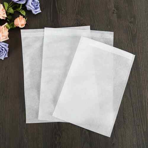 Non woven shoe bag with drawstring strap pocket and dust bag
