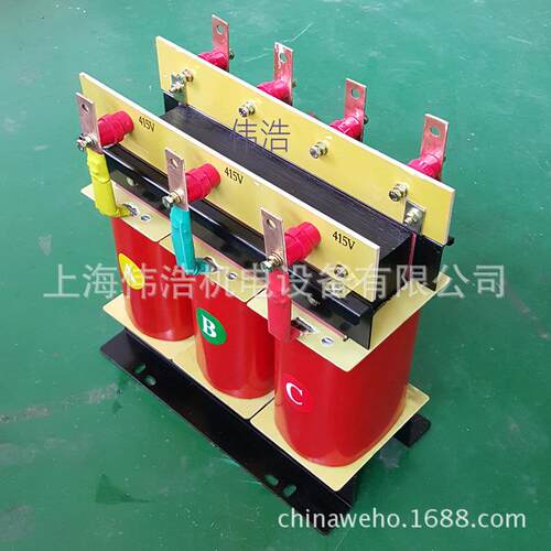 伟浩直销SG-100KVA三相干式变压器 415V转380V三相控制变压器