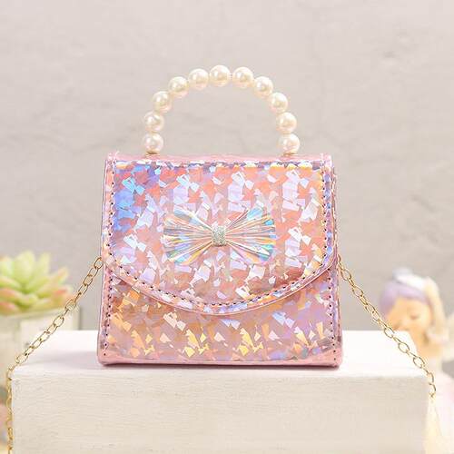 Kids Mini Purse Cute Laser Crossbody Bags for Baby Girls Coi