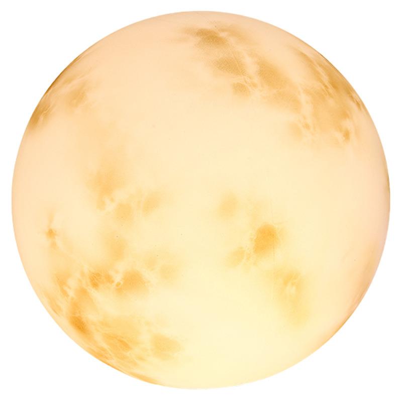 月球景观灯花园广场酒店景区球形落地灯太阳能月亮装饰户外草坪灯