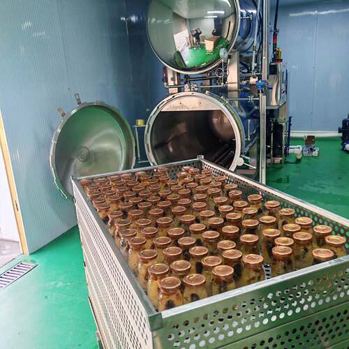 鲜炖海参红枣燕窝杀菌锅玉米反压灭菌釜吉林真空米线冷面杀菌锅厂
