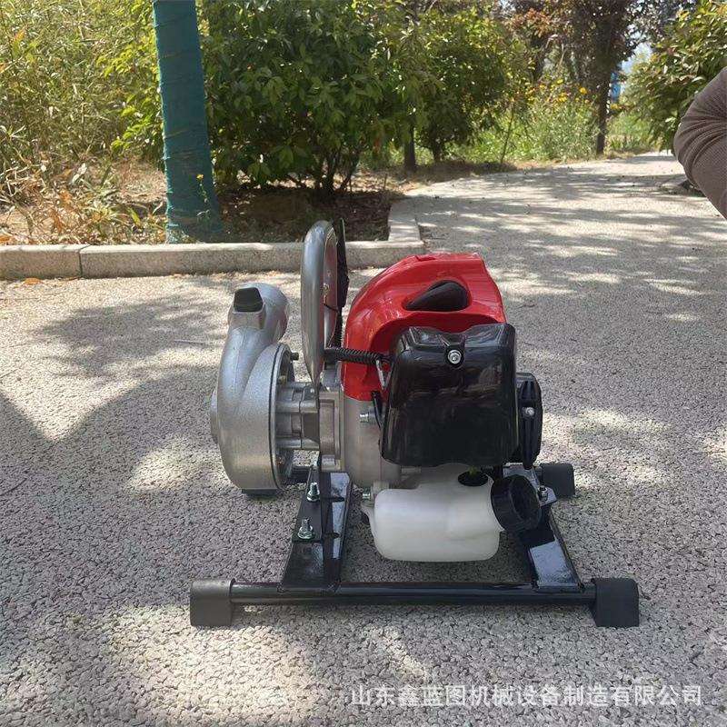 四冲程汽油抽水泵 农田灌溉大功率抽水机 农用菜园家用自吸汽油泵