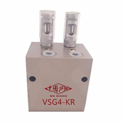博强供应VSG4-KR双线分配器给油器VSL4-KR甘油干油分配器