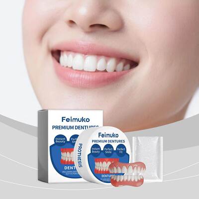 Feimuko Denture Set - Enhance Your Smile with Comfortable, N