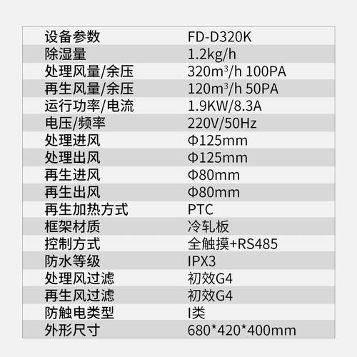 厂家工业轮除轮湿机食品行QPI业冷库低温除湿机厂转除用湿转机器