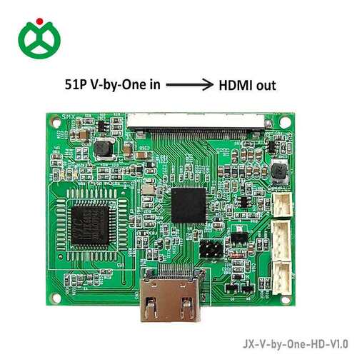 源头厂价51P V-by-One转HDMI转接方案 支持2K/4K视频格式VB1 VBO