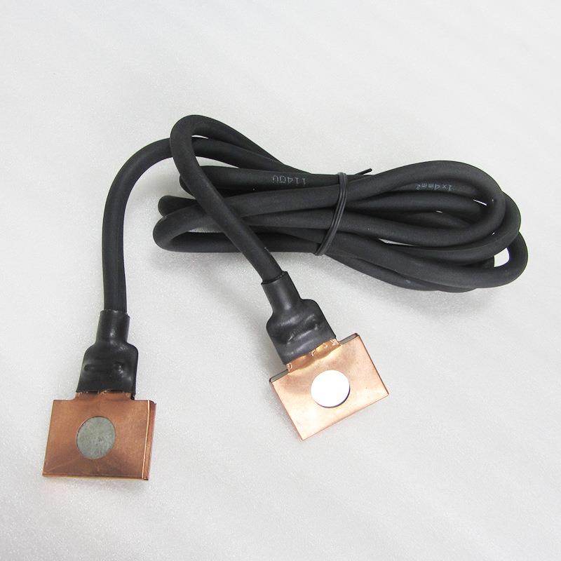 铁新铁路磁铁1短路平铜线铜1.7米轨道短路线4方6平方.7米磁吸式2