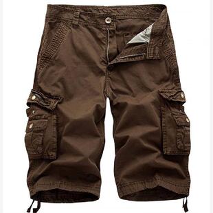 Plus size 48 Cargo shorts Clothes short pants for men summer