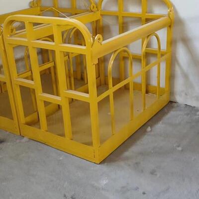 鲁鸿 外墙用吊框 免拆小钩吊框自动调平吊车吊篮 吊机旋转吊笼