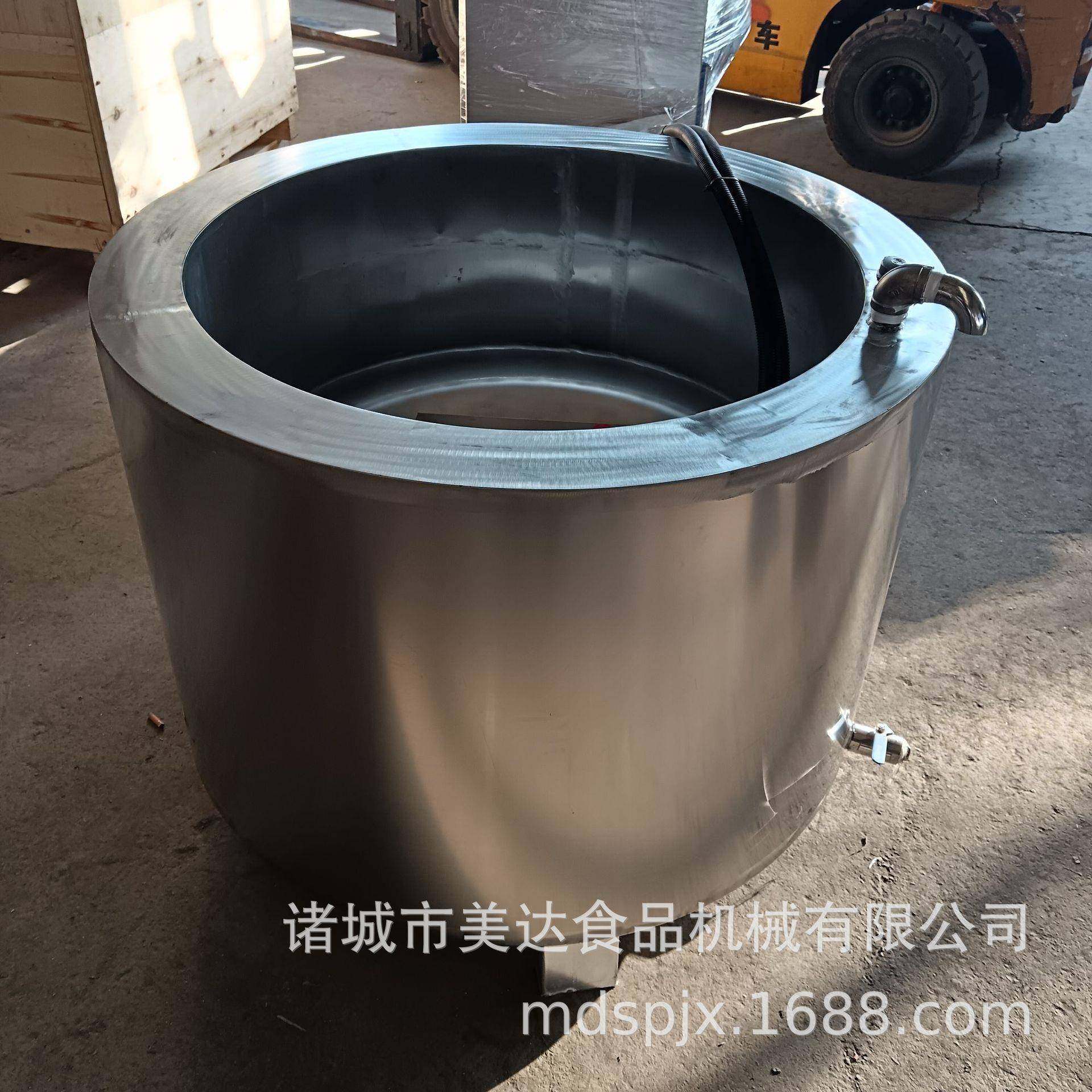 厂家自动控温电加热松香锅猪头猪蹄脱毛松香锅鸡鸭拔绒毛设备