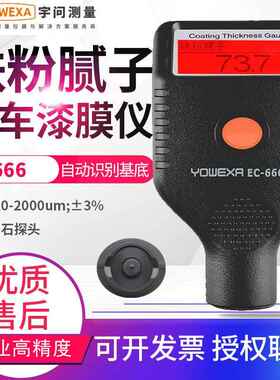 汽车漆膜仪EC666X/SE/555SE/777E铁粉腻子油漆面检测仪耐寒款