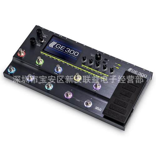 MOOER GE300音箱建模数字合成综合效果器专业演出吉他音色处理器