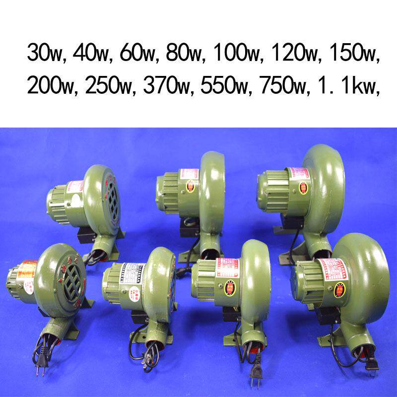 电动鼓风机22294V家炉灶用烧烤助0燃大风量大功率低铸噪强力铁风