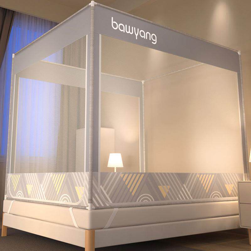 防摔蚊帐免安装家用蒙古包2026新款儿童婴儿卧室防止掉床全底回底