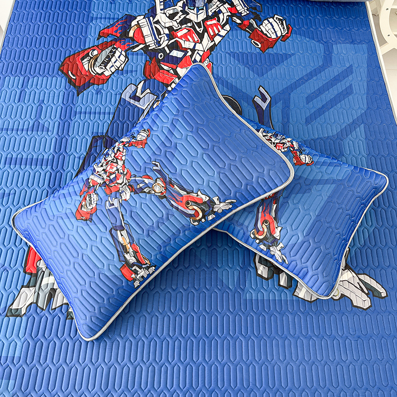 夏季枕套单个乳胶枕头套48cmx74cm儿童夏天冰丝整套30x50婴儿宝宝