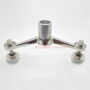 不锈钢200型阳光玻璃雨棚牛腿钢梁支架固定抓驳接头幕墙点式配件