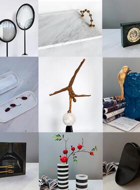 潮流高颜值时尚个性创意潮流摆件客厅酒柜创意办公室装饰品桌面