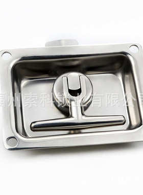 面板锁工程机械车 304不锈钢发电机组锁 工业设备蒸柜平面锁MS108