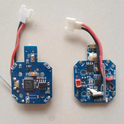 多协议DIY四轴飞行器接收板无人机电路板 YD717协议stm8s005k6t6c