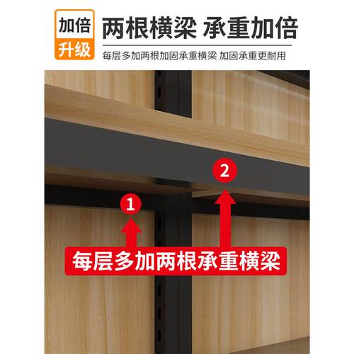 超市货架展示柜陈列化妆品置物架产品样品多层宠物文具母婴便利店