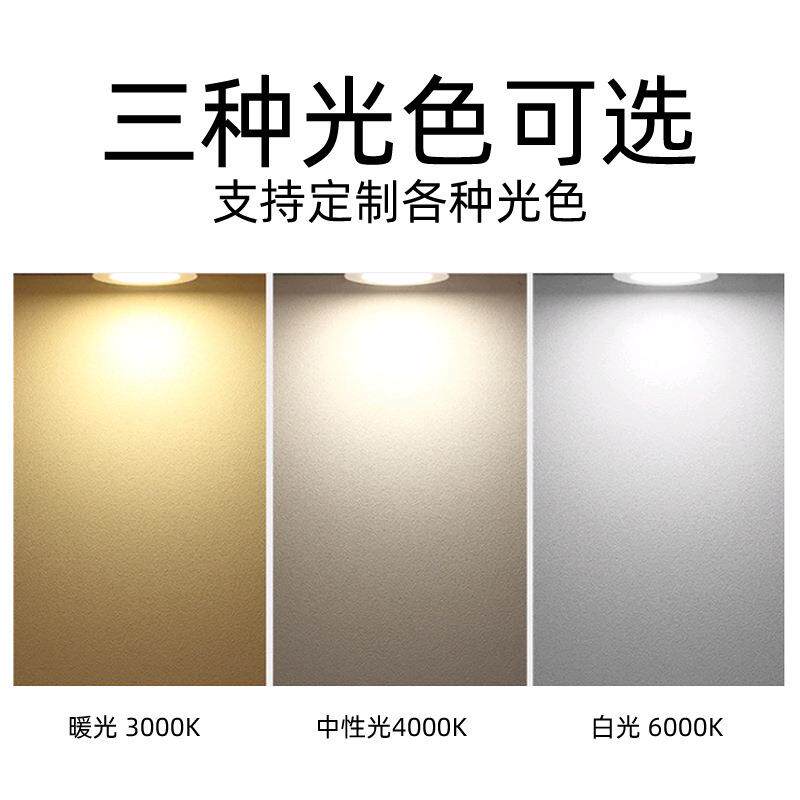 厂家圆形LED明装面板灯400500600平板灯大面板方形办室吸顶灯