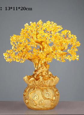 高档新式办公室招装财摆中件家居客厅酒柜饰品古架玄博关电视柜摆