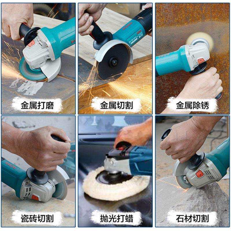 博大角磨机多功能打磨机磨光机家用抛光机切割机砂轮机手磨机电动