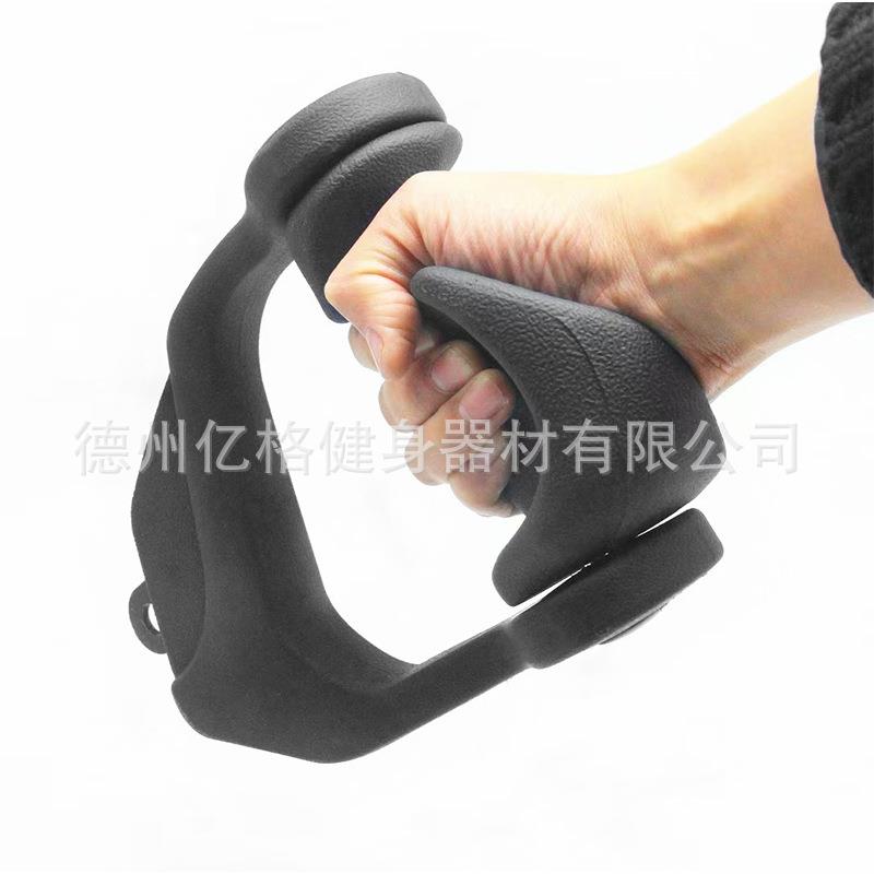 三头肌拉力绳飞鸟把手高位下拉把手训练器划船拉背健身龙门架把手