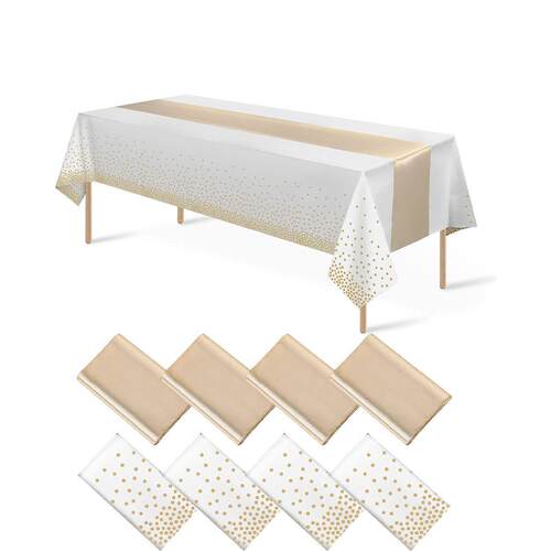 Plastic Table Cloth Disposable Tablecloth Party Table Cover