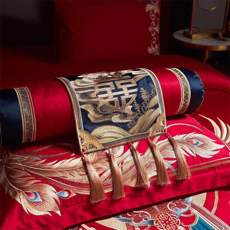 压床娃娃小抱枕结婚婚房布置套装喜字抱枕婚庆糖果枕新婚礼物长枕